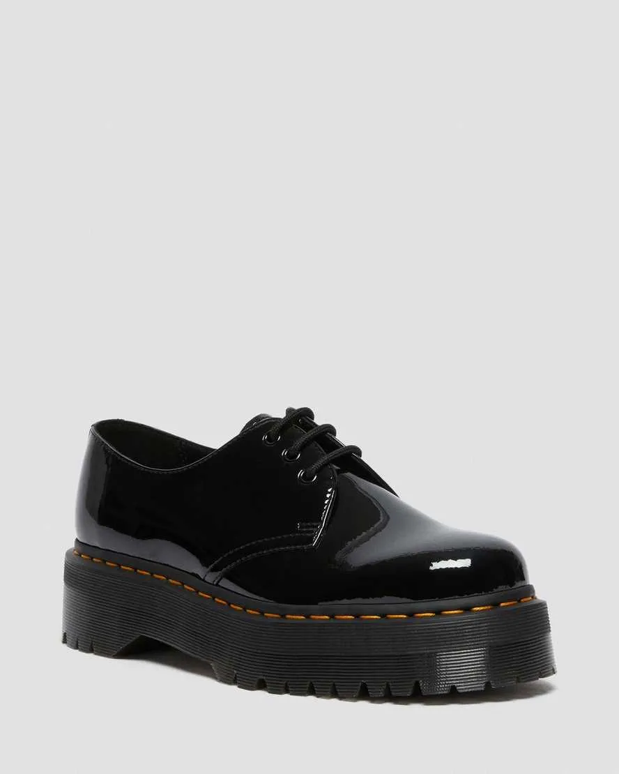 1461 Patent Leather Platform Quad