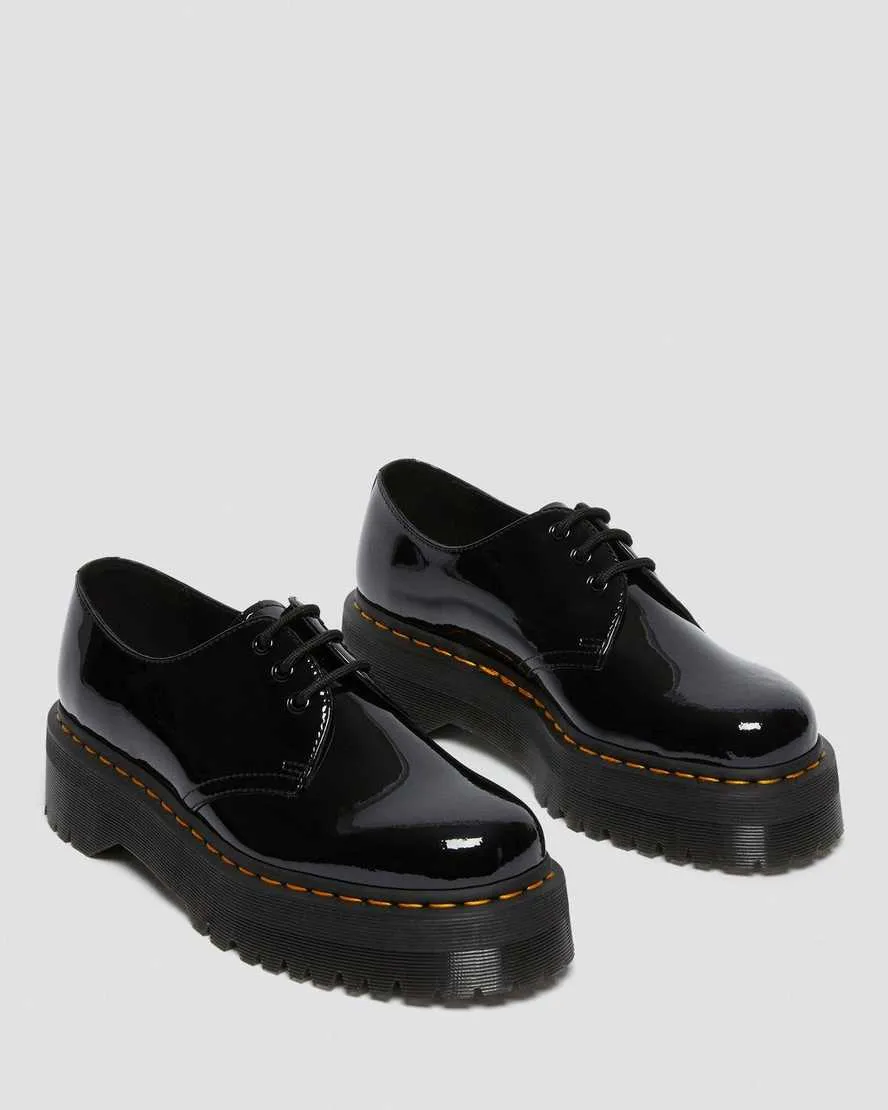 1461 Patent Leather Platform Quad