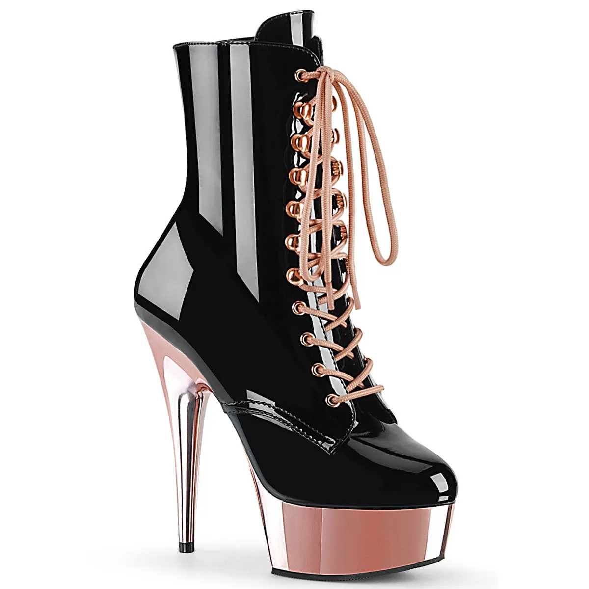 6 Inch Lace Up Platform Boots