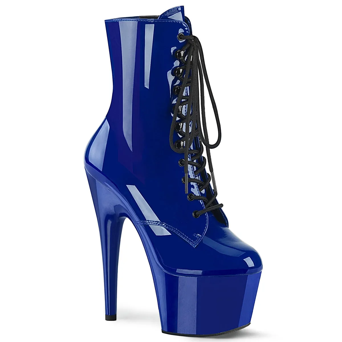 7 Inch Heel ADORE-1020 Royal Blue Pat