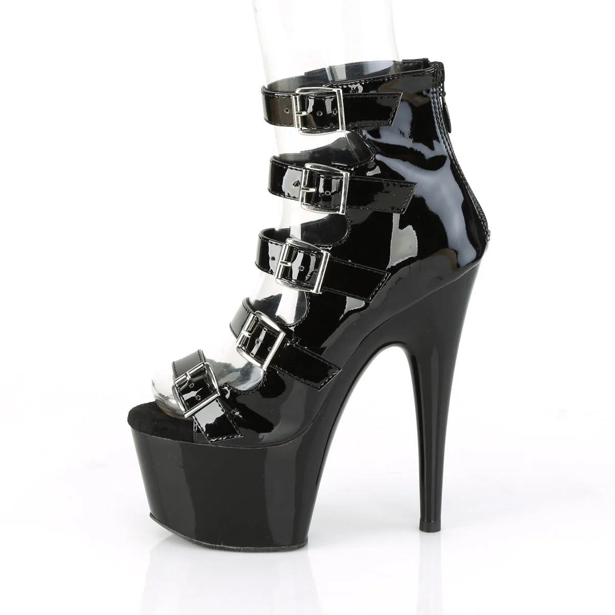7 Inch Heel ADORE-700-33 Black Pat