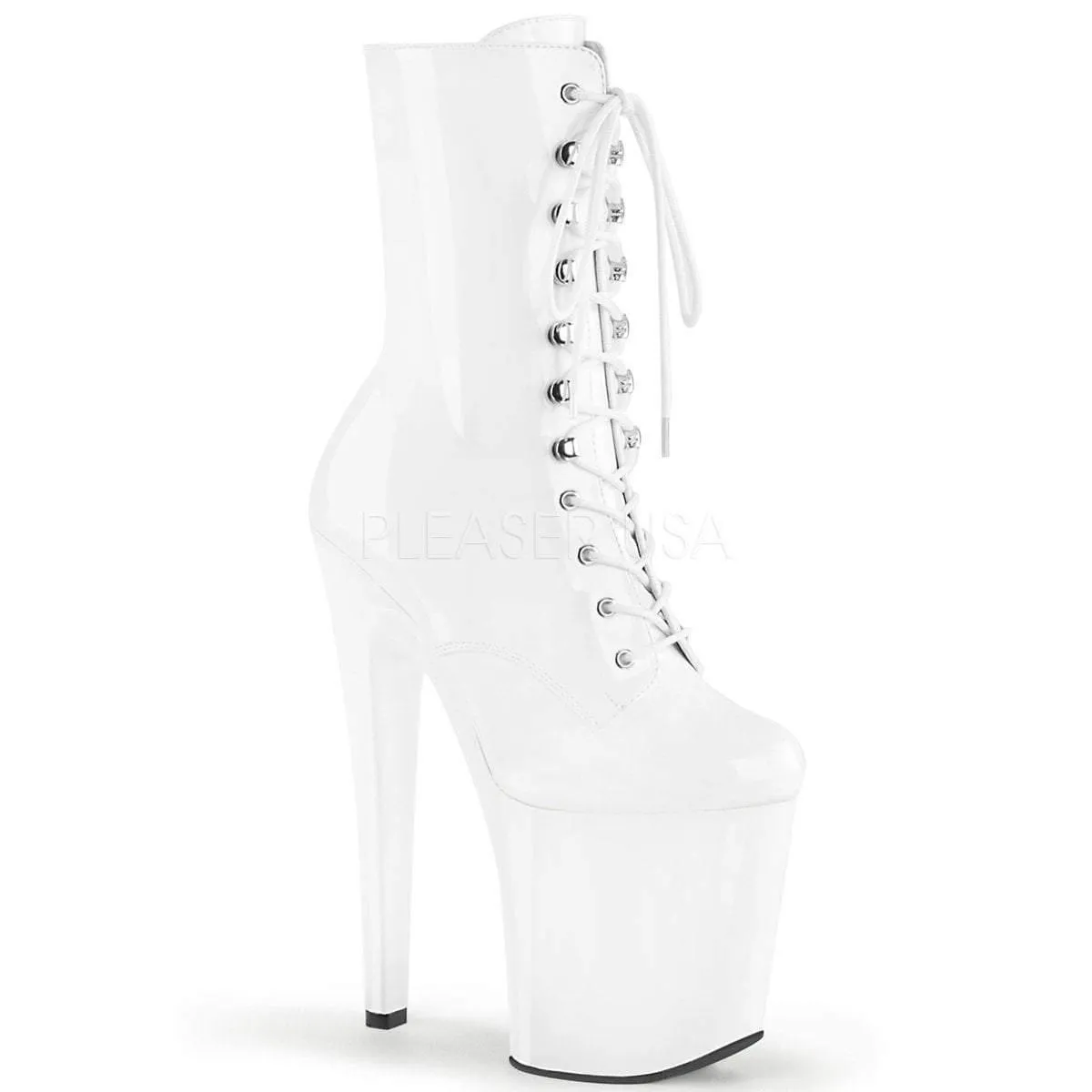 8" Heel Platform Ankle Boots