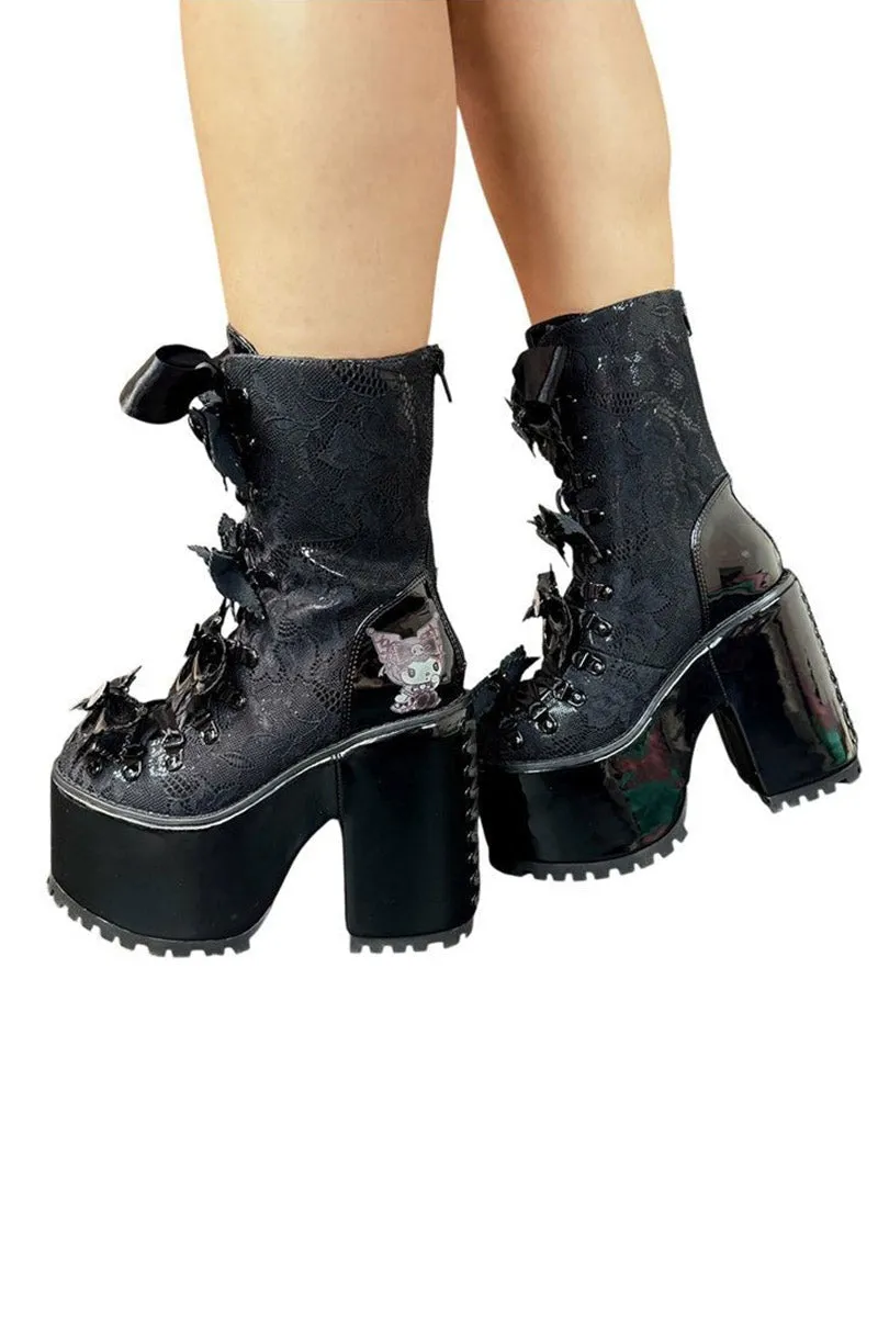 Absinthe Kuromi Platform Boots