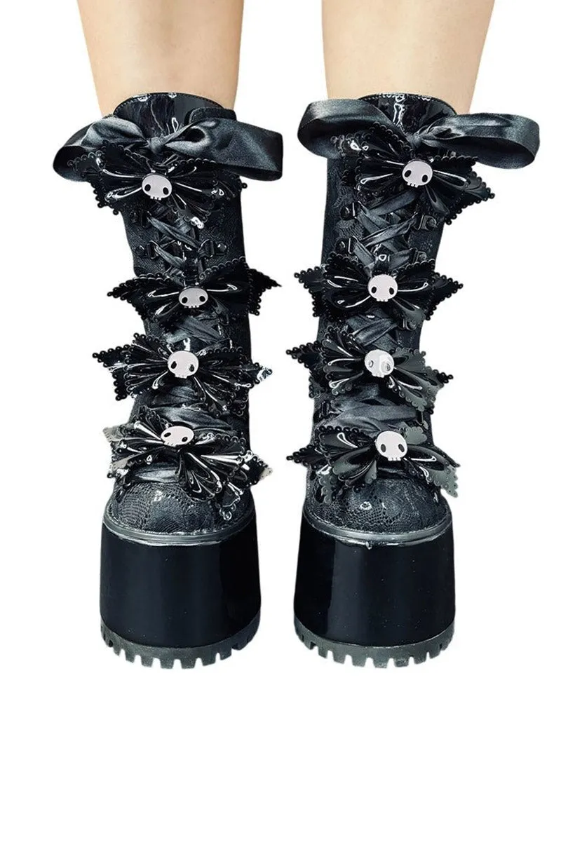 Absinthe Kuromi Platform Boots