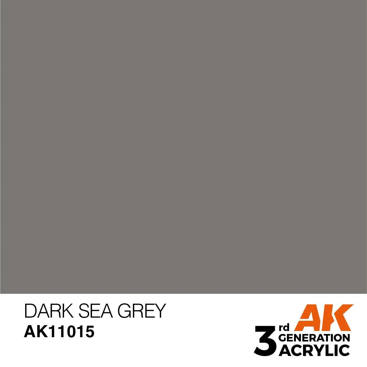 AK Interactive AK11015 3G Dark Sea Gray Acrylic Paint 17ml