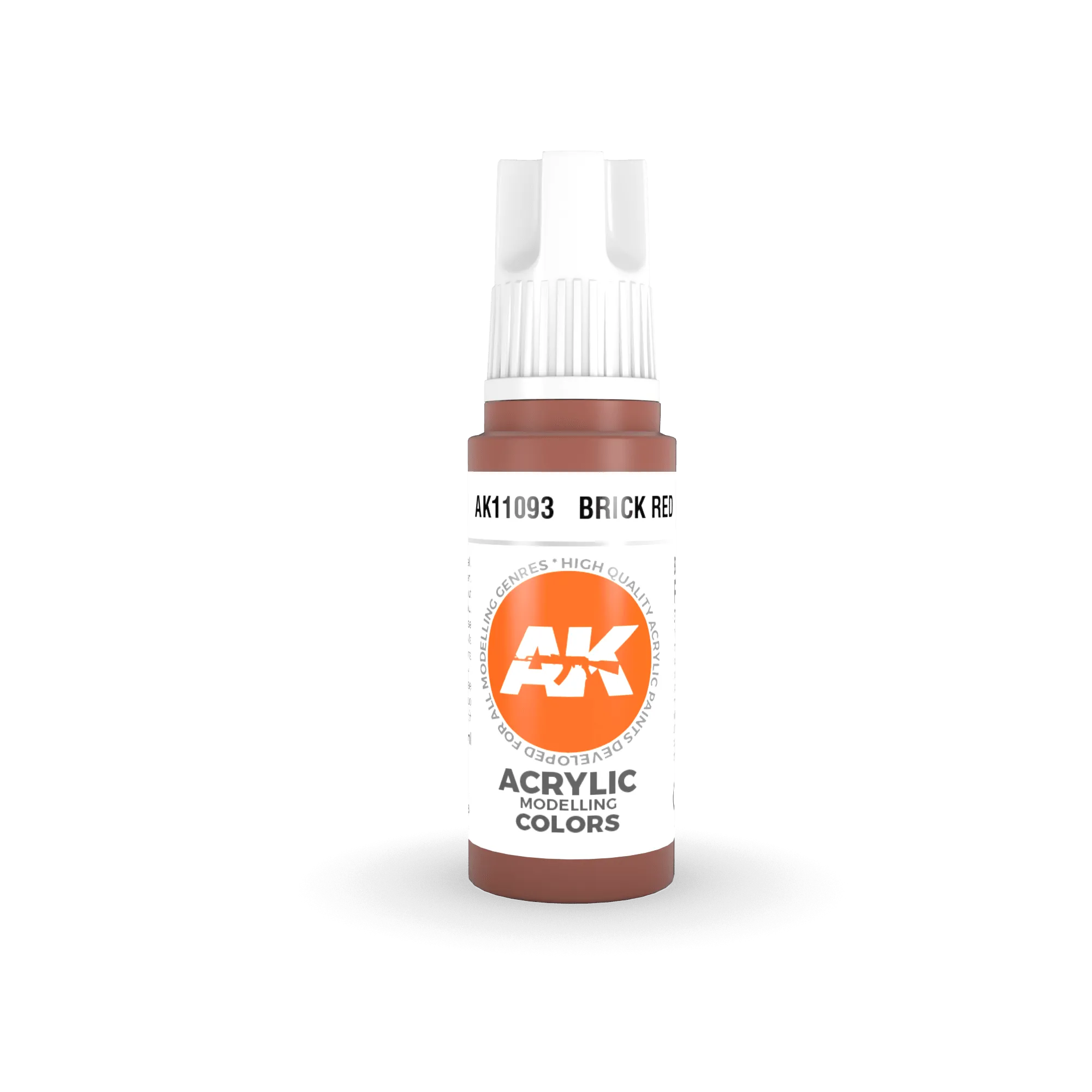 AK Interactive AK11093 3G Brick Red Acrylic Paint 17ml