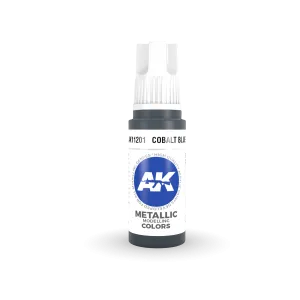 AK Interactive AK11201 3G Cobalt Blue Acrylic Paint 17ml