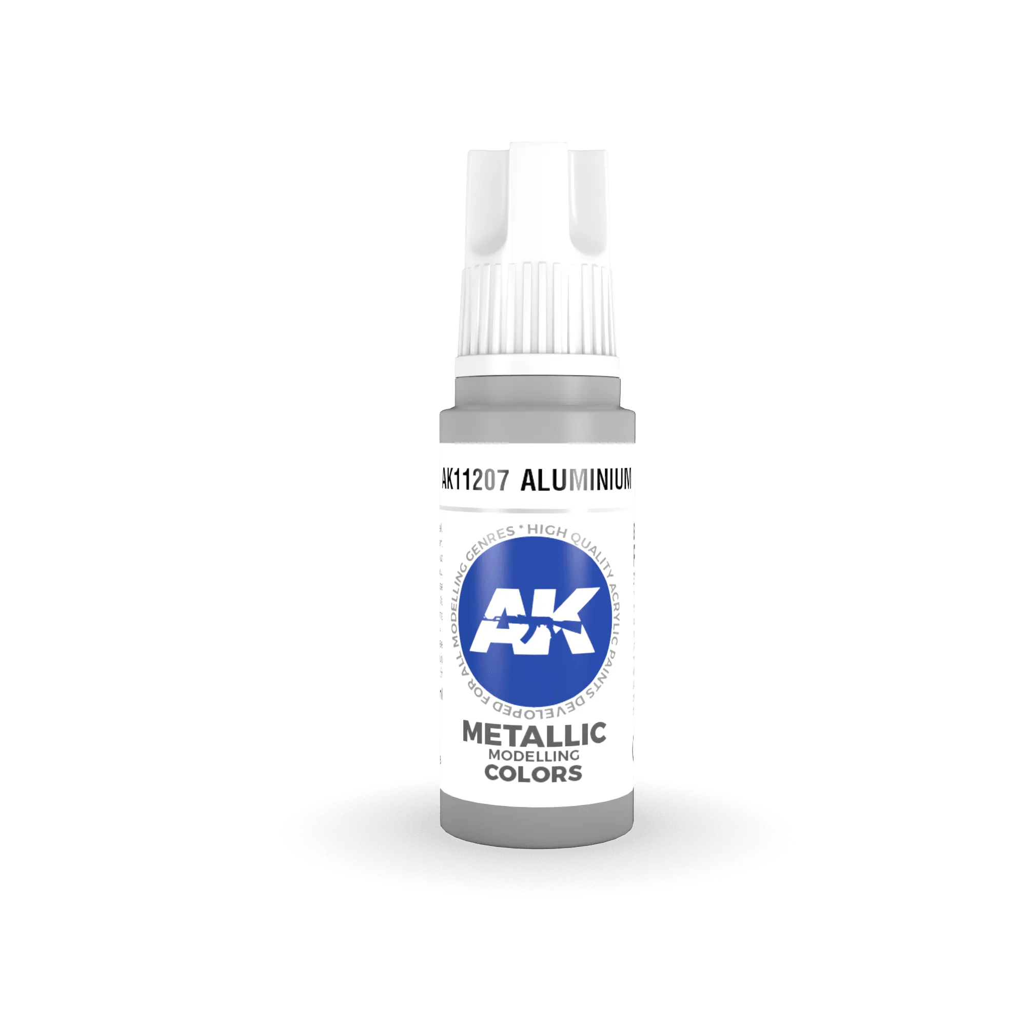 AK Interactive AK11207 3G Aluminum Acrylic Paint 17ml