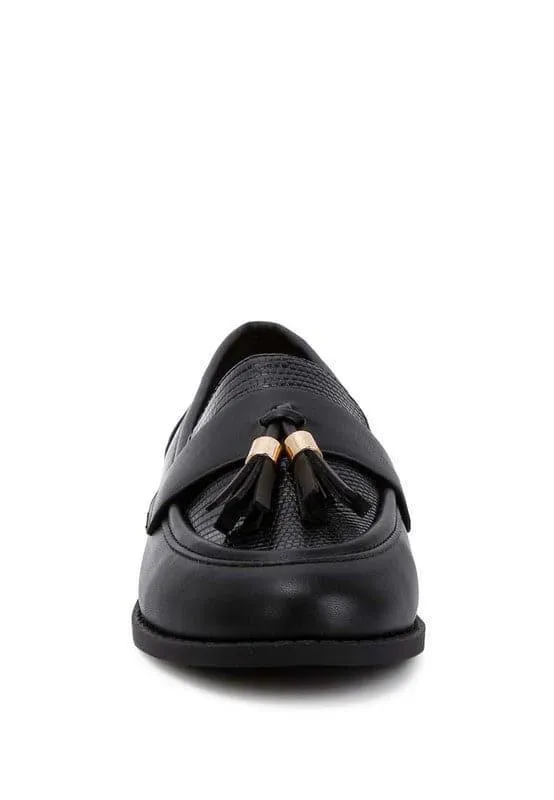 Alibi Tassels Detail Loafers
