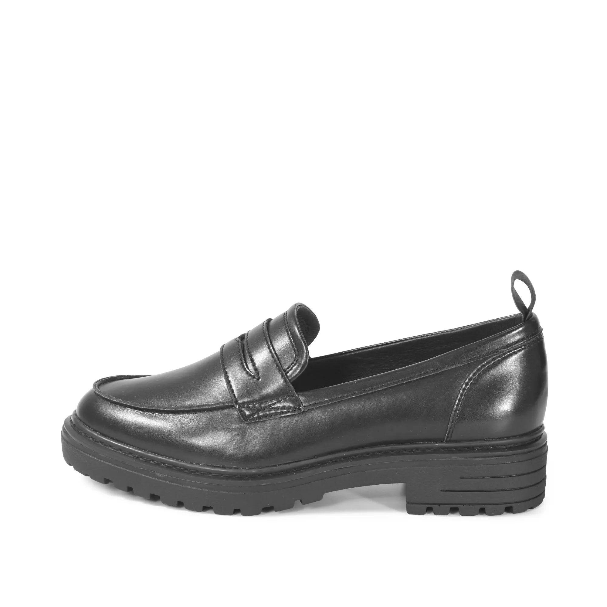 Arezzo Platform Loafers (Nero)