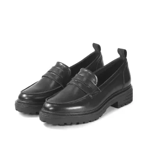Arezzo Platform Loafers (Nero)