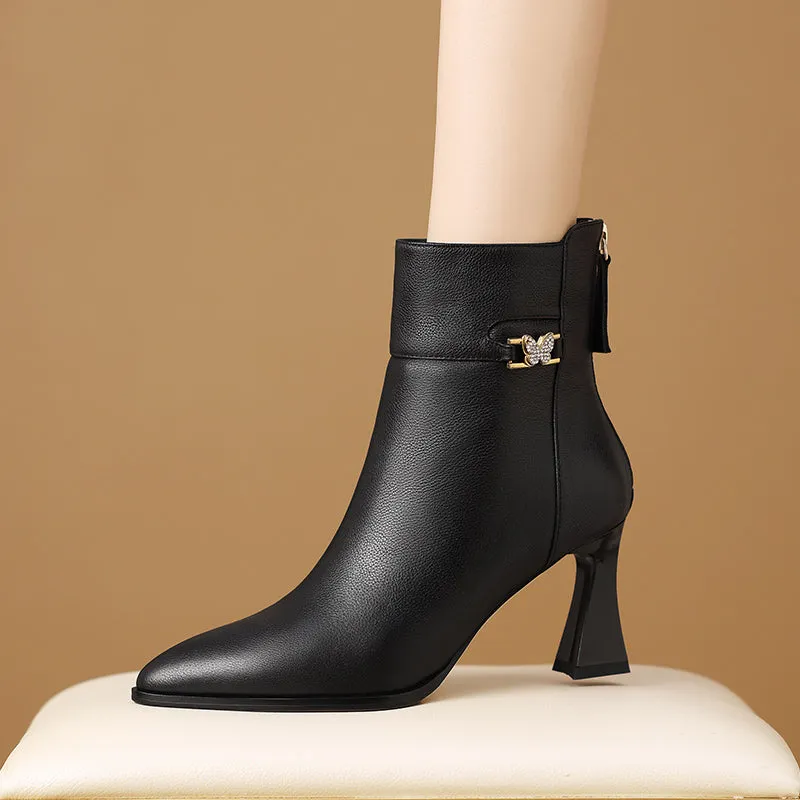 Auburnyx Wedding Ankle Boots