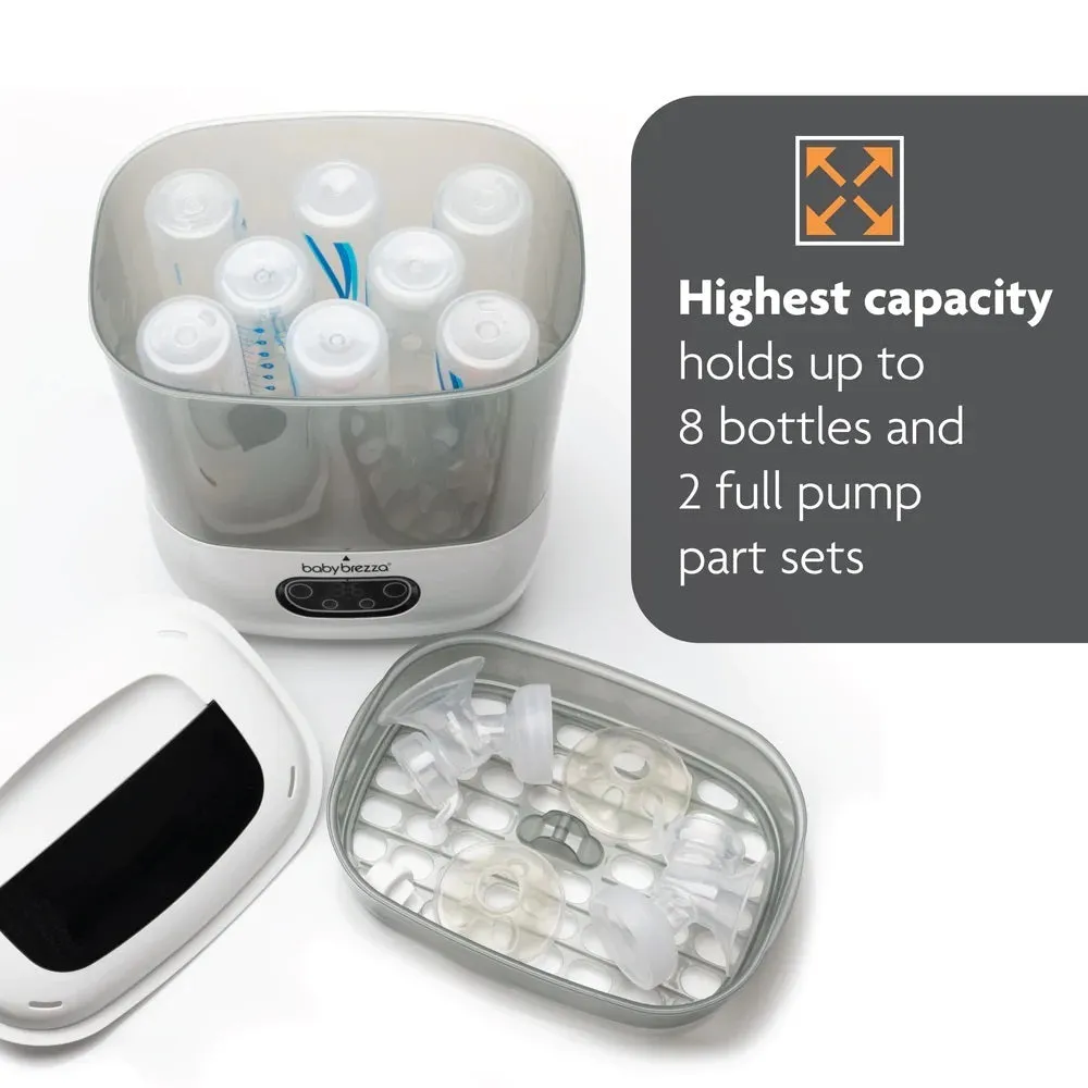 Baby Brezza Formula Pro Dispenser Plus Steriliser & Dryer Bundle