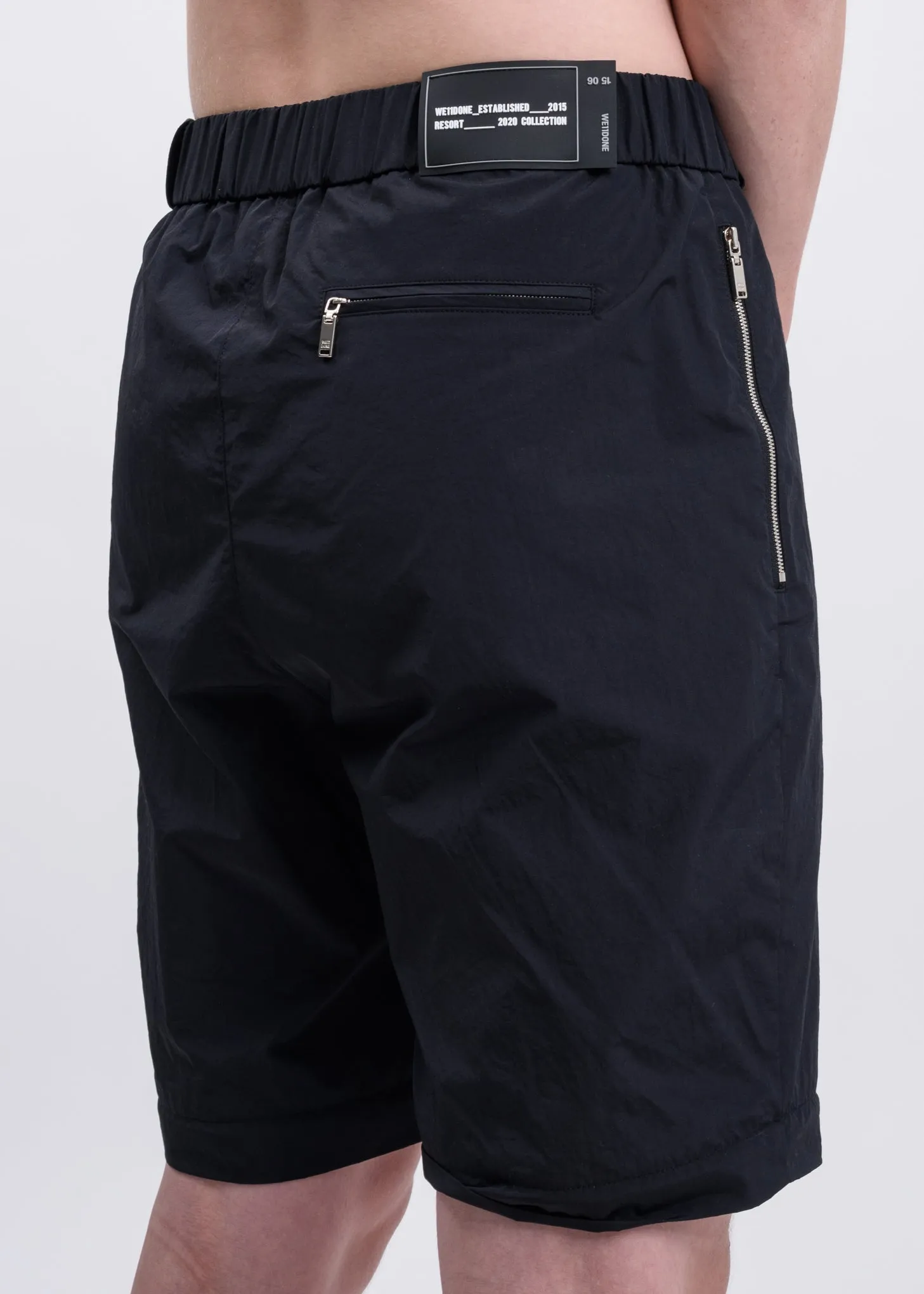 Black Zip Detail Track Pants
