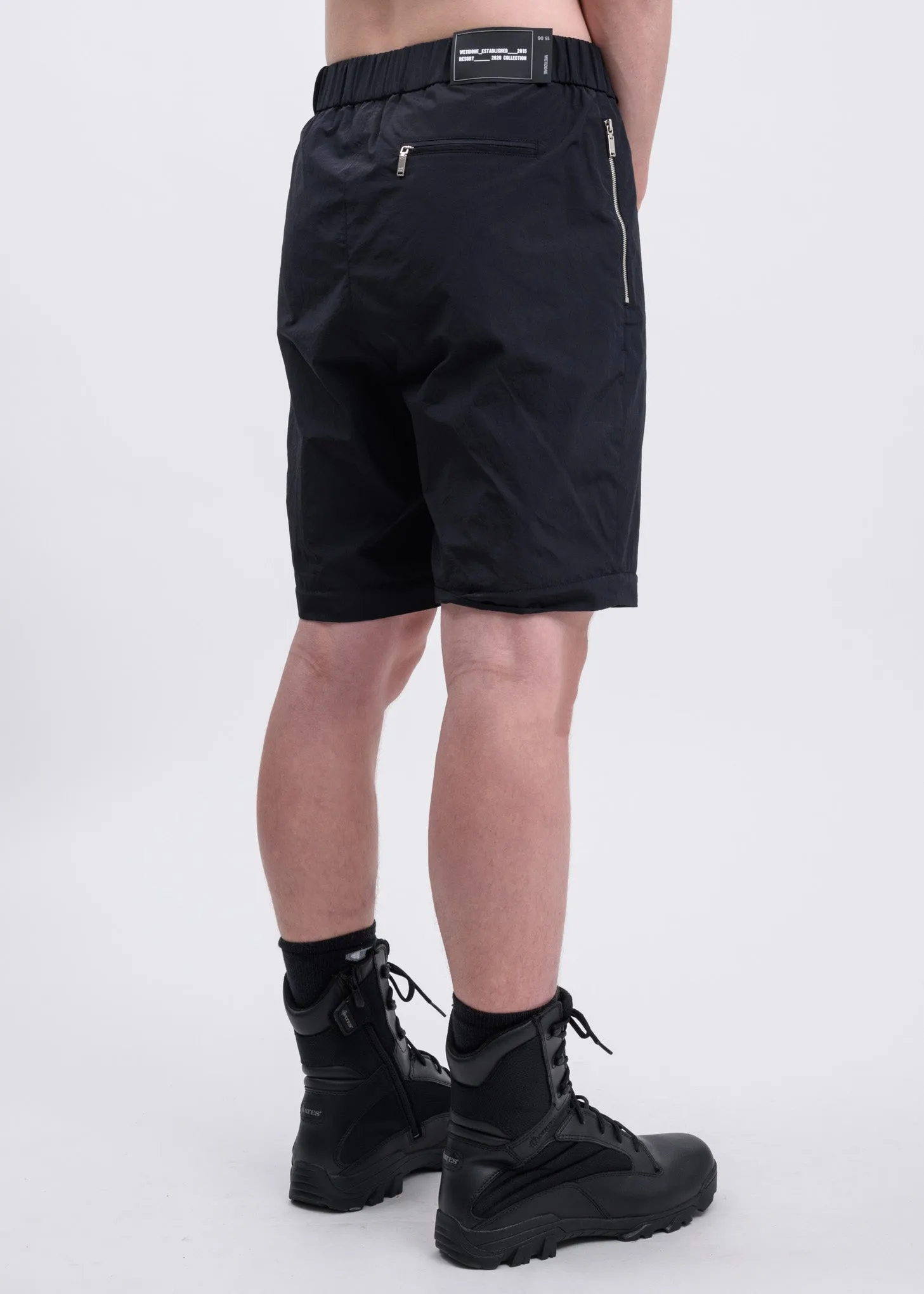 Black Zip Detail Track Pants