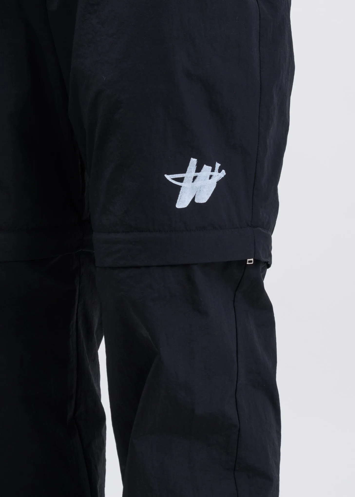 Black Zip Detail Track Pants