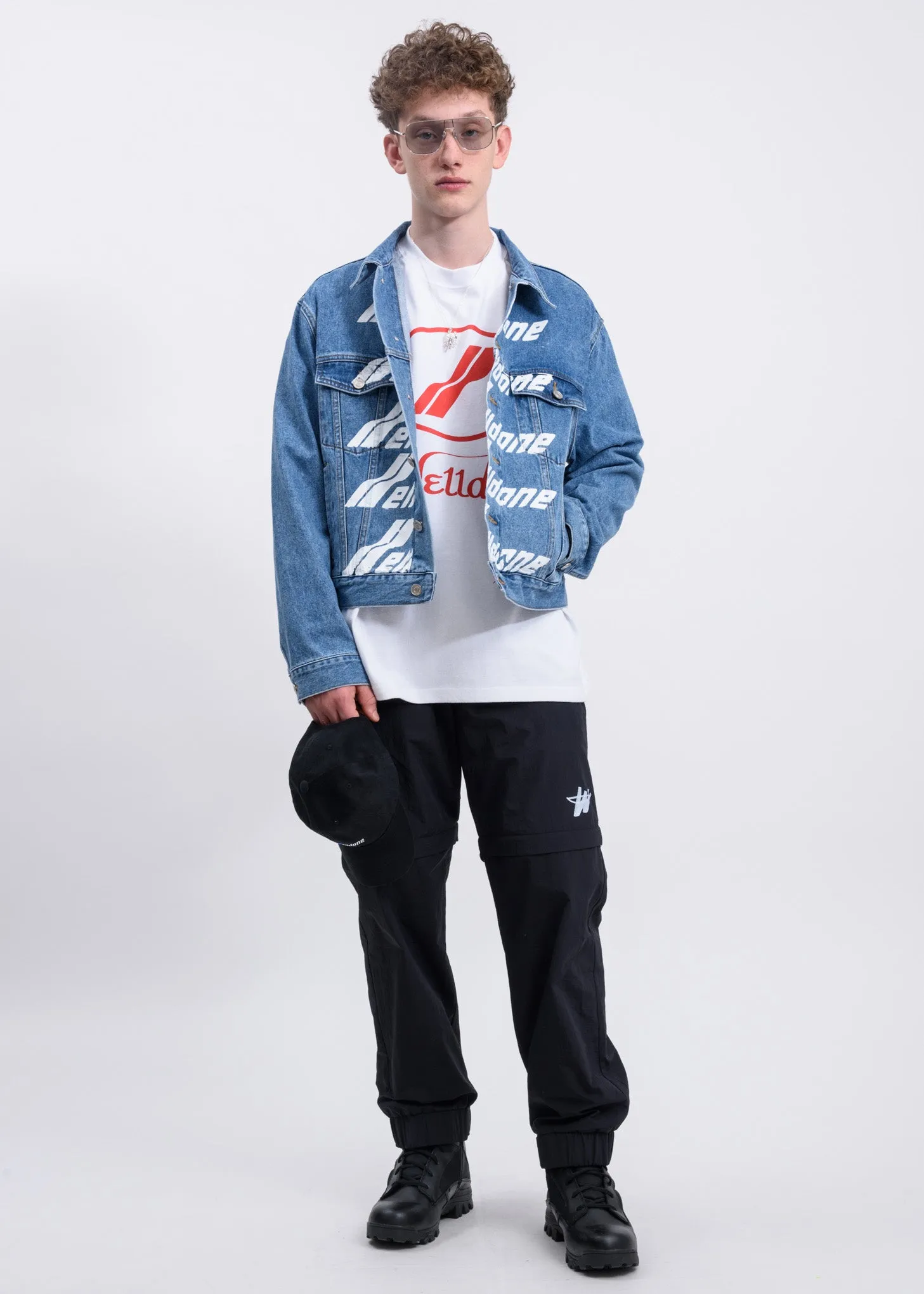 Black Zip Detail Track Pants