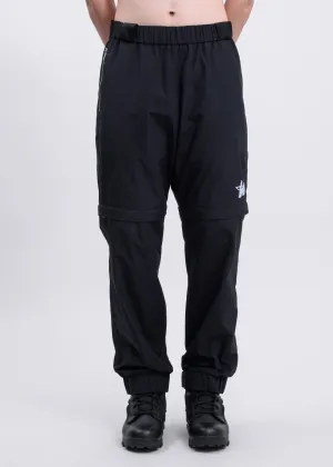 Black Zip Detail Track Pants