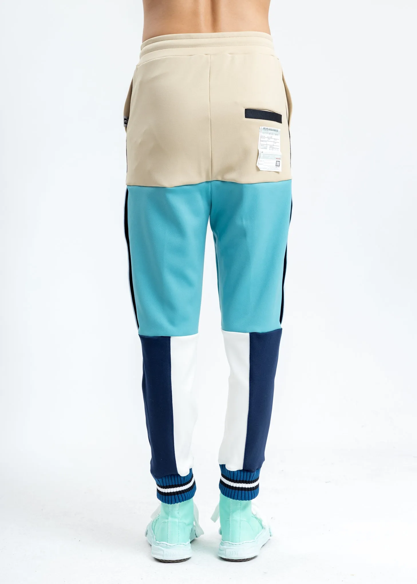 Blue Border Track Pants