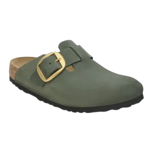 Boston Big Buckle Nubuck Leather