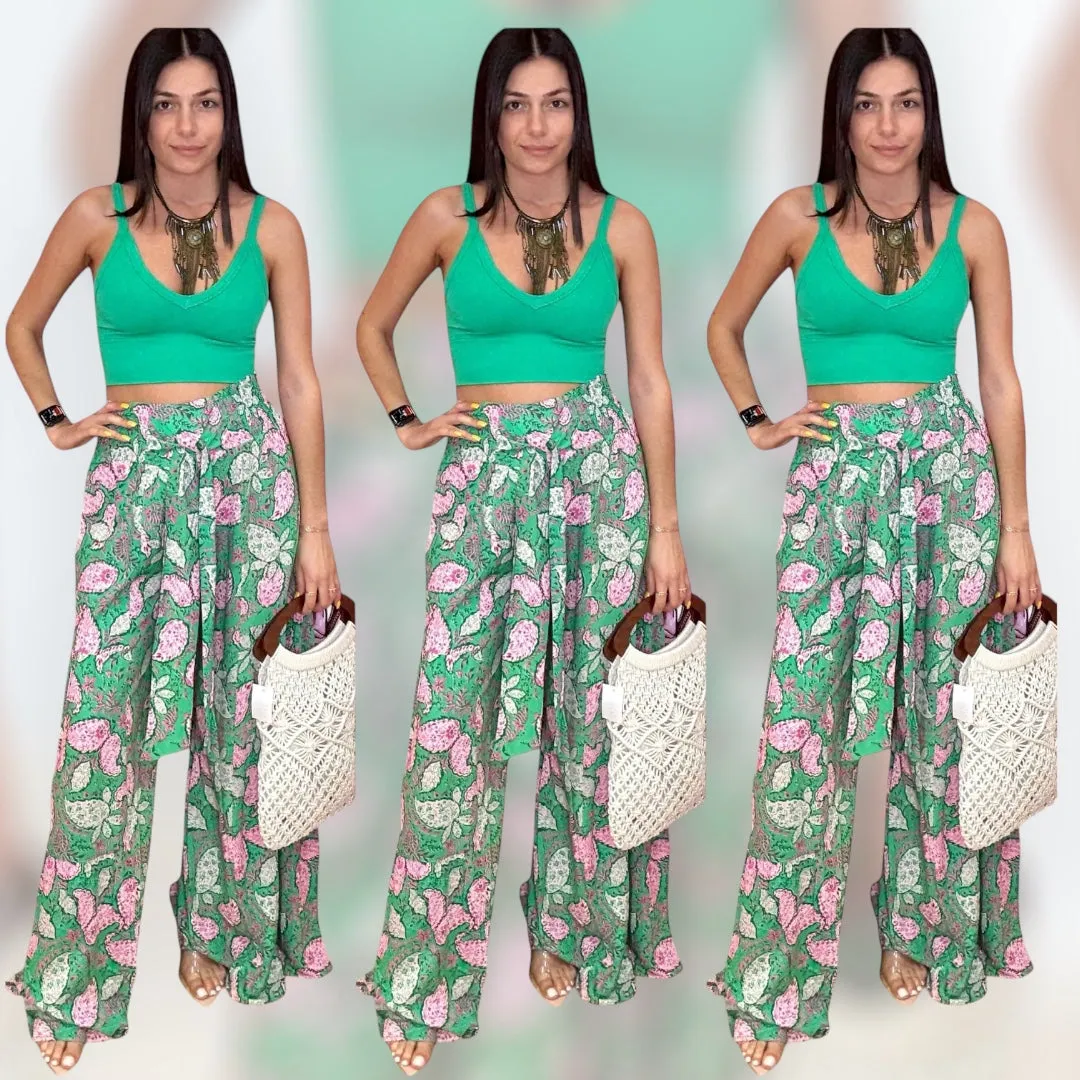 Botanical Bliss Palazzo Pants
