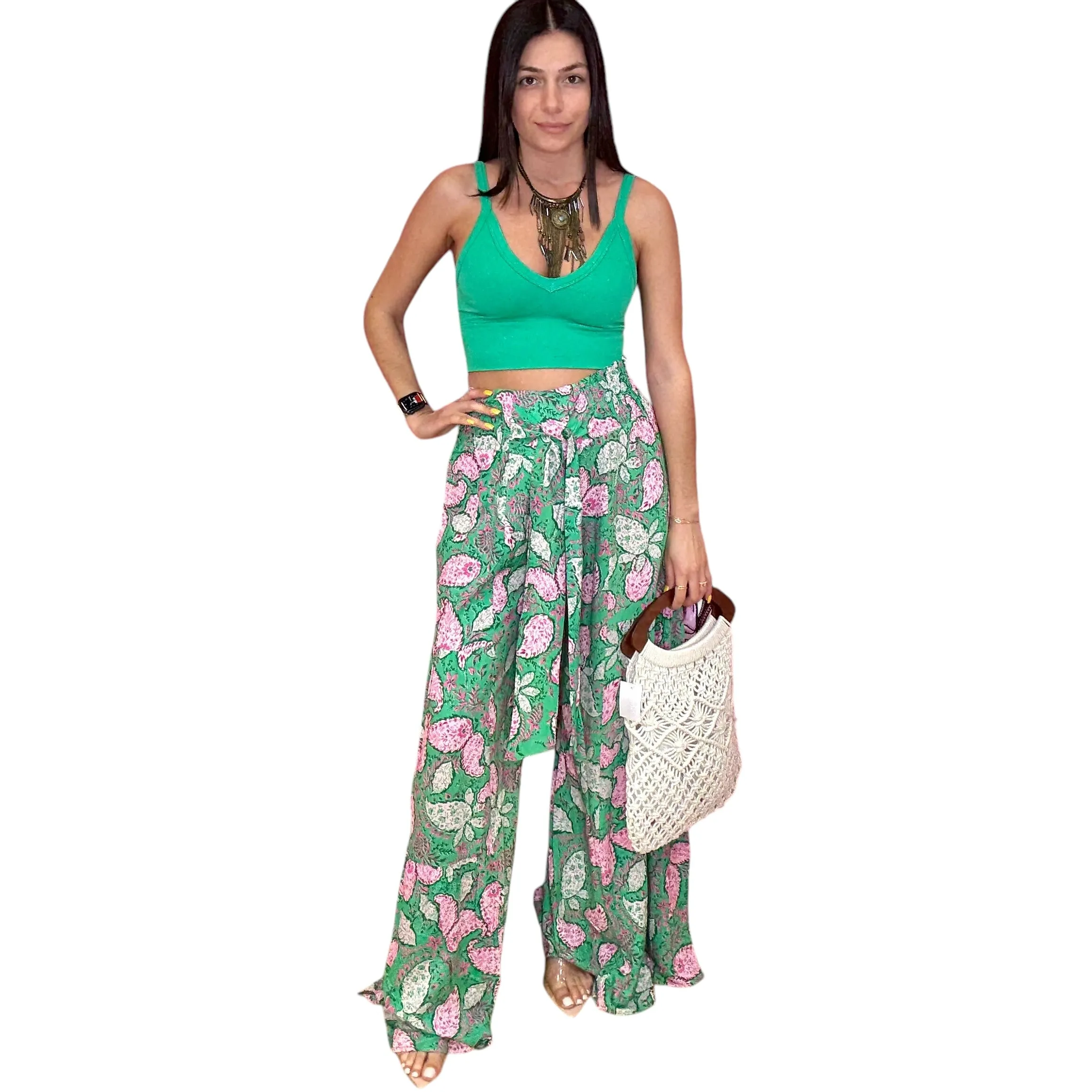 Botanical Bliss Palazzo Pants