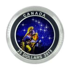 Canada Silver 2015 $25 The Quest PF 1.023oz, .9999