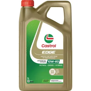 Castrol Edge 10W-60 Full Synthetic A3/B4 SN/CF Petrol and Diesel Engine Oil - 5L - 3435063