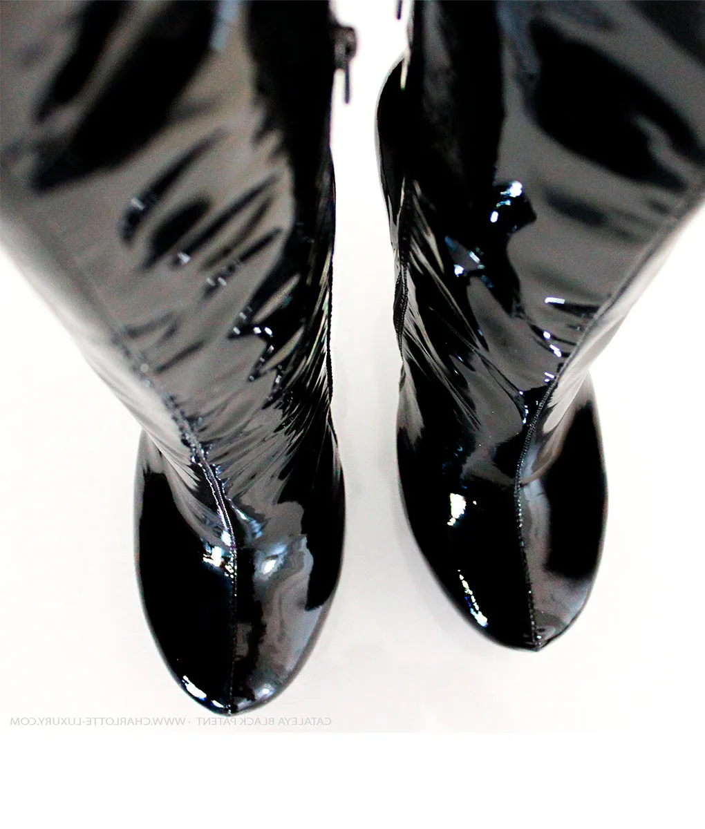 Cataleya 150 Black Patent