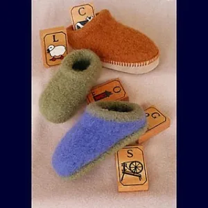 Children's Felt Clogs CH38 (Fiber Trends)