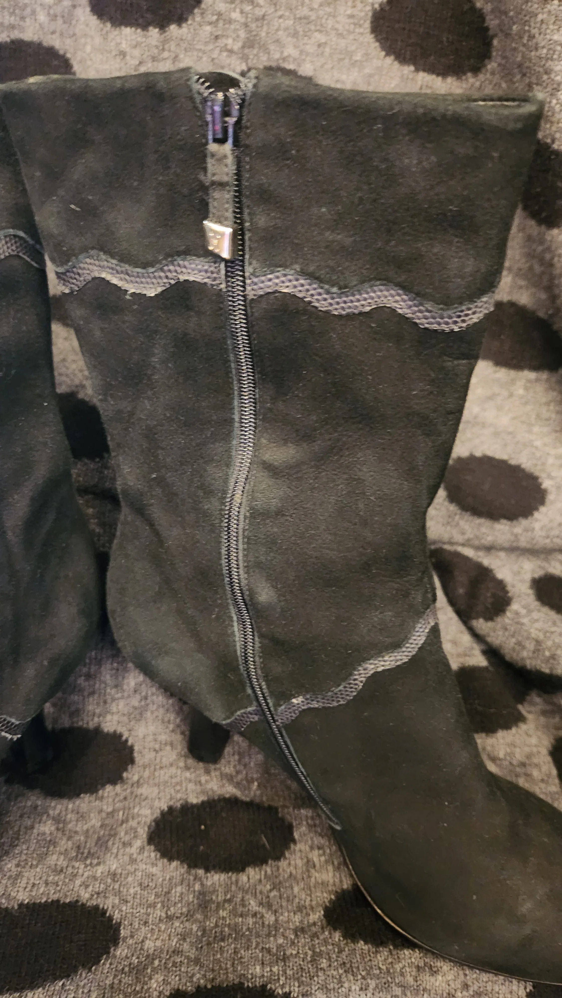 Cole Haan mid calf black boots