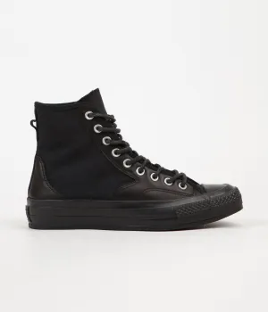 Converse CTAS 70's Hiker Hi Shoes - Black / Black / Black