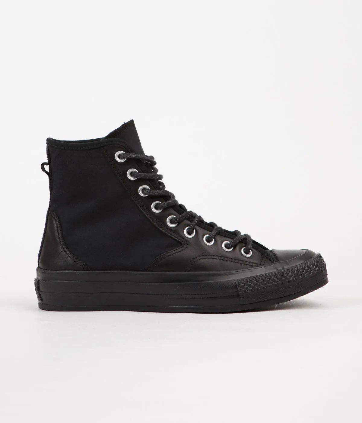 Converse CTAS 70's Hiker Hi Shoes - Black / Black / Black
