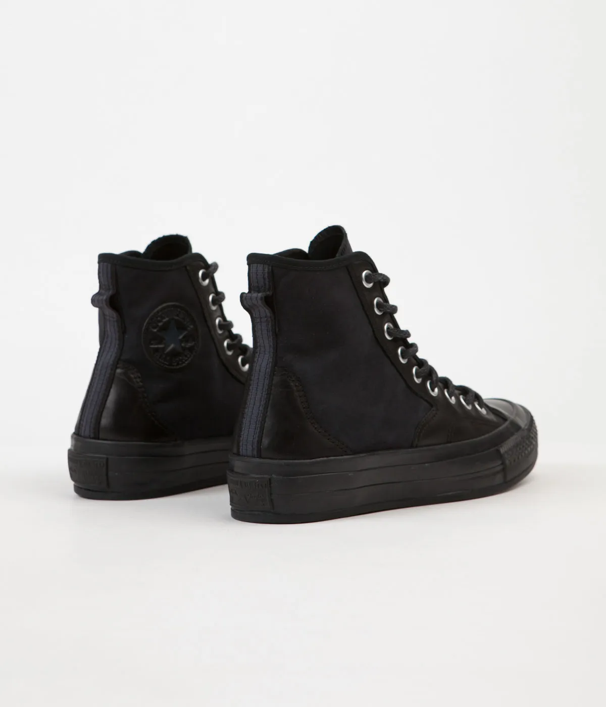 Converse CTAS 70's Hiker Hi Shoes - Black / Black / Black