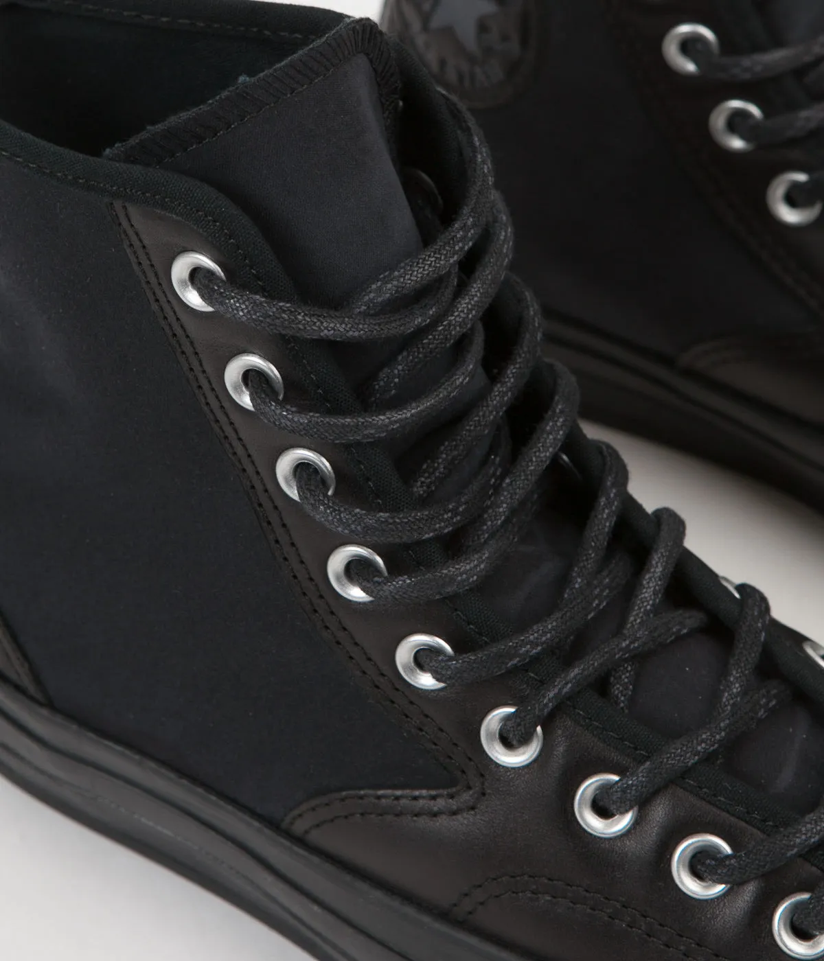 Converse CTAS 70's Hiker Hi Shoes - Black / Black / Black
