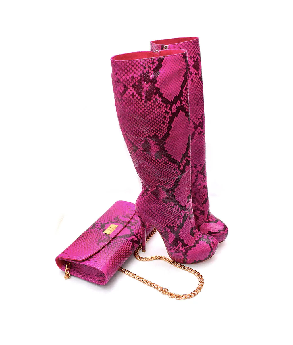 Crocky 150 Fuchsia Python