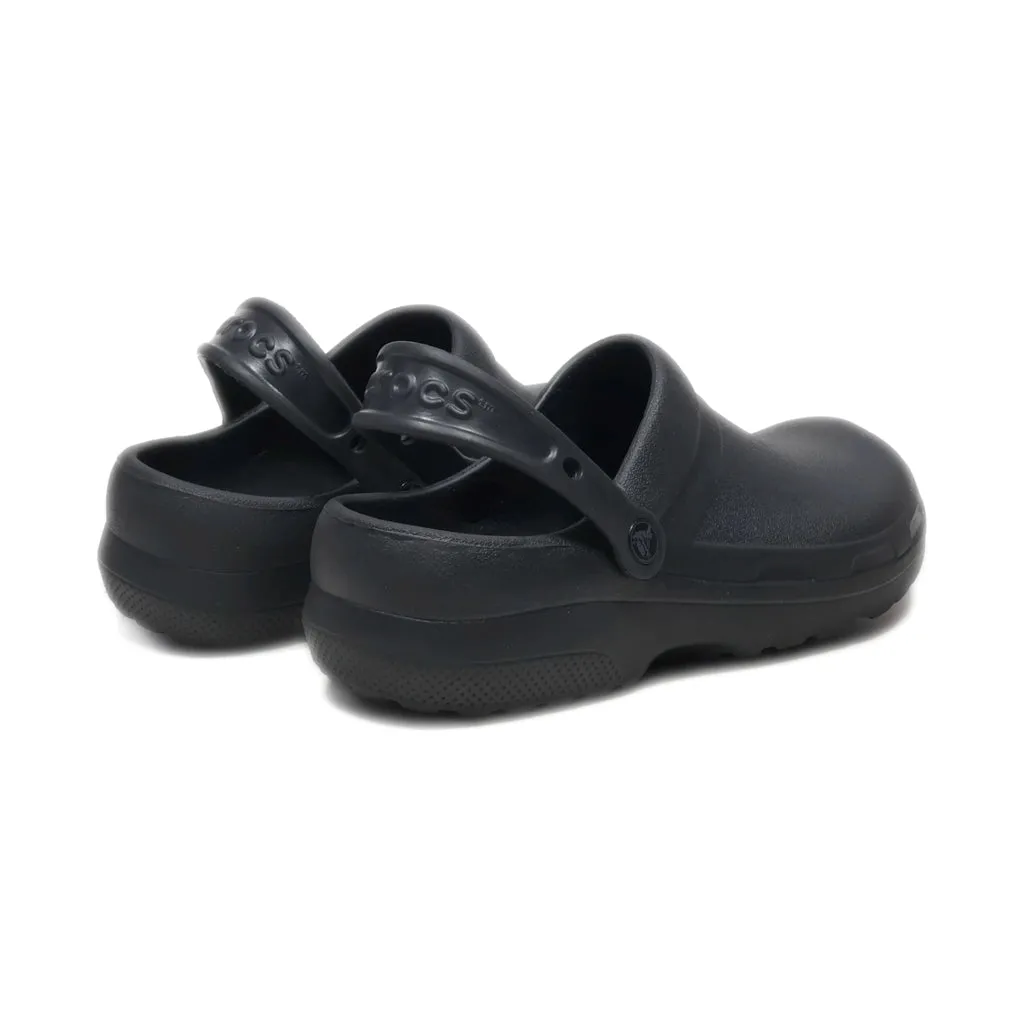 Crocs At Work Specialist Ii Clogs Rubber Black Colour For Women