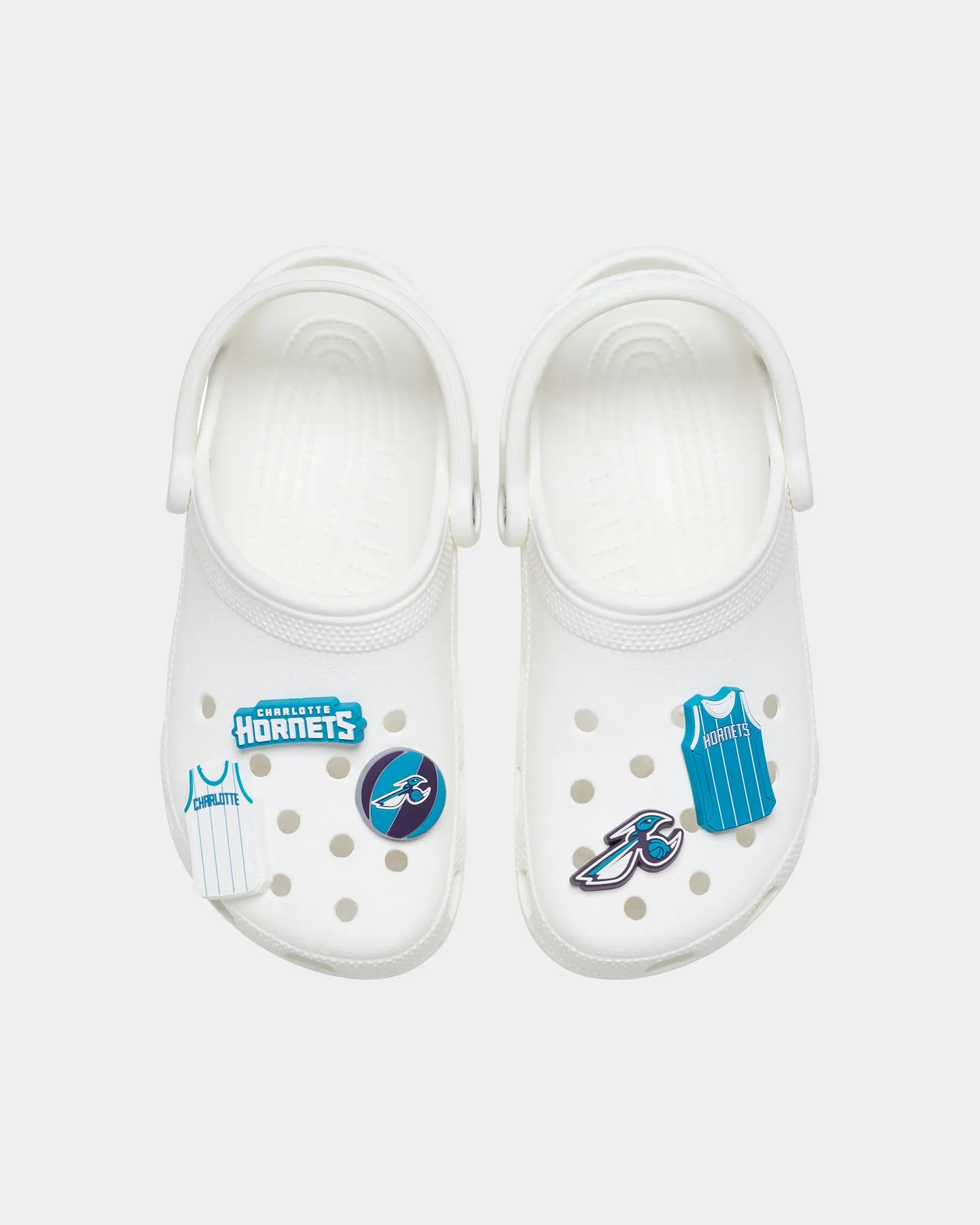 Crocs Charlotte Hornets 5 Pack Jibbitz Charms Multi