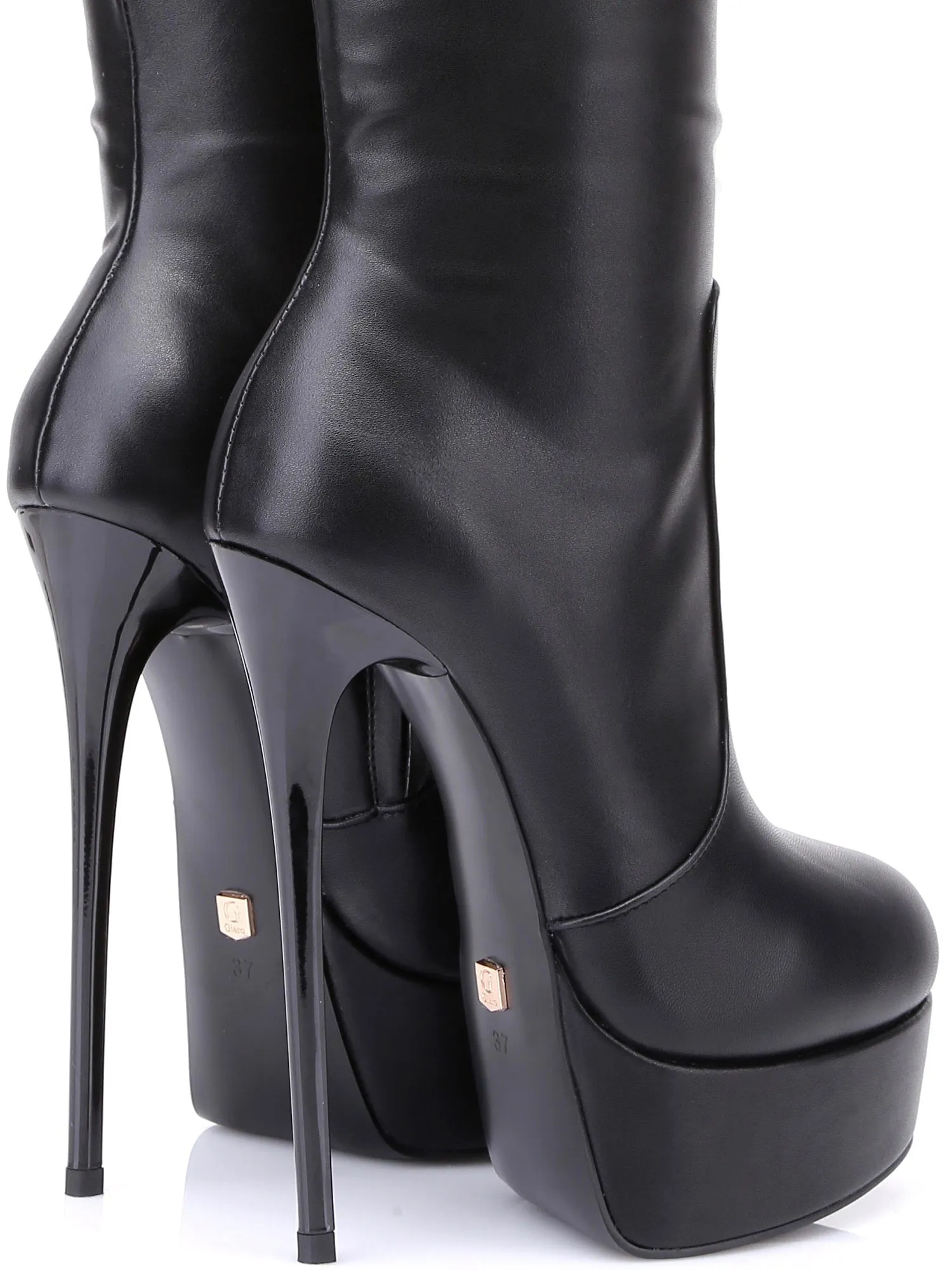 Cybele Skyscraper Heel Knee High Boots
