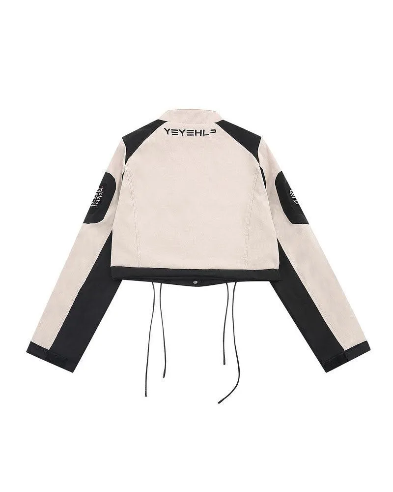 Cyberpunk Racing Two Piece Skirt Set