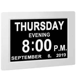Digital Calendar Clock