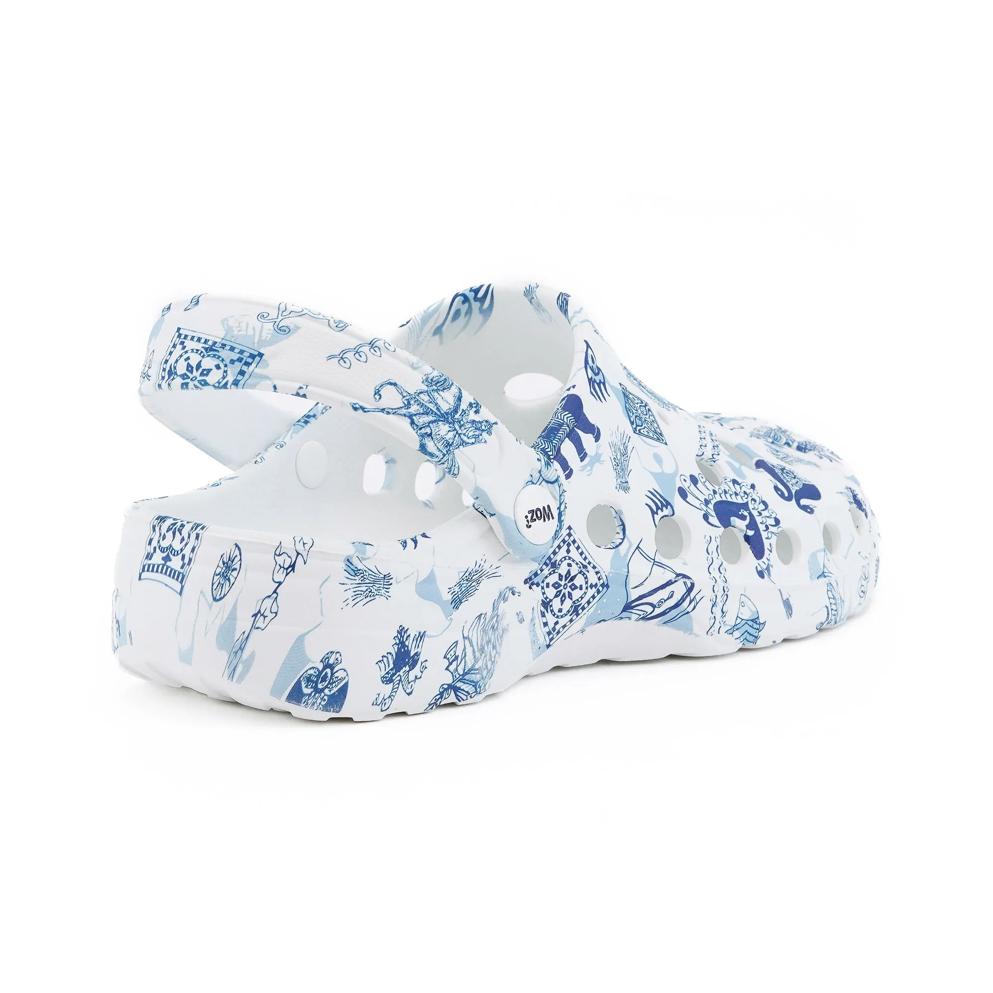 Dilpaki Print Clogs