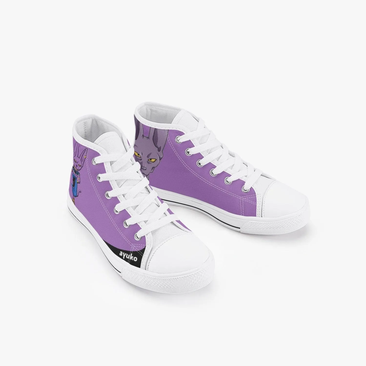 Dragon Ball Super Beerus Kids A-Star High Anime Shoes