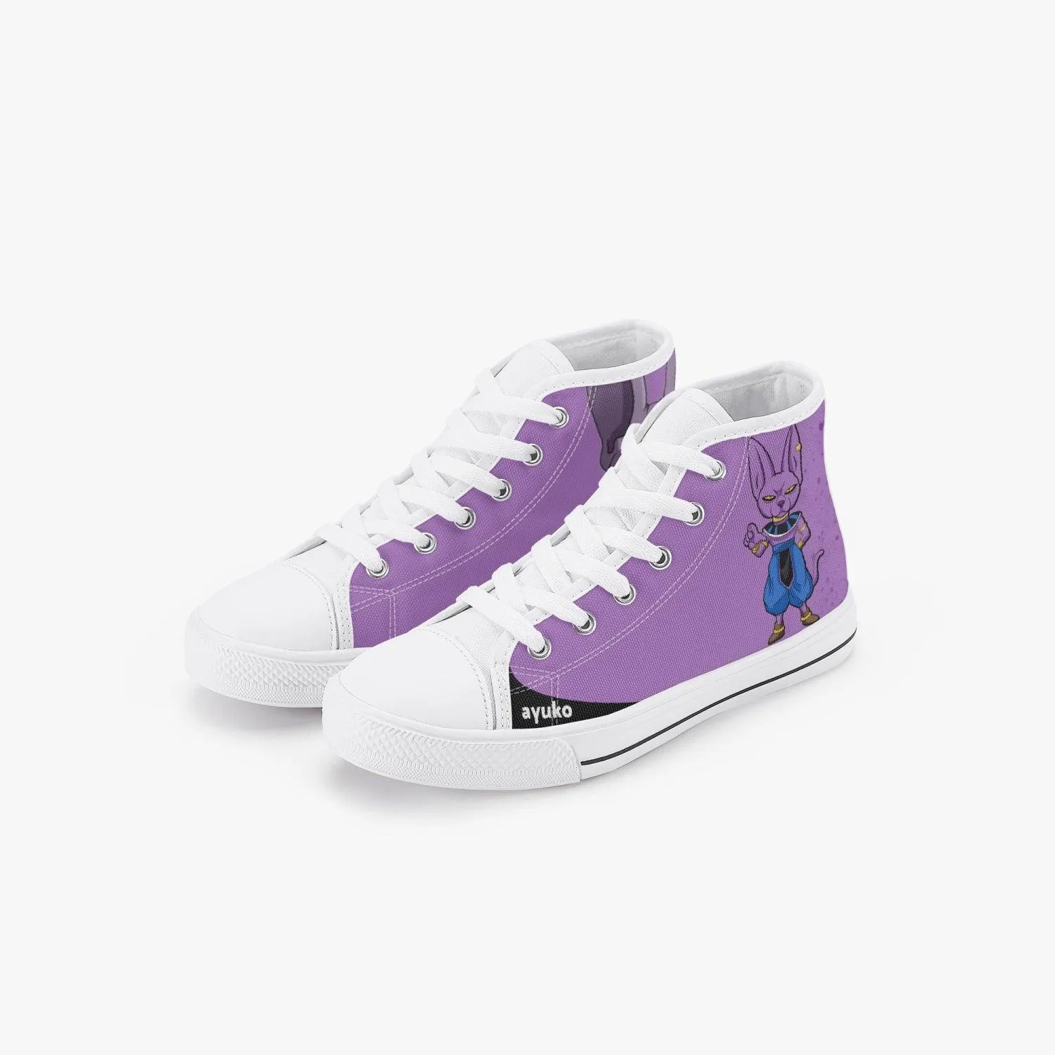 Dragon Ball Super Beerus Kids A-Star High Anime Shoes