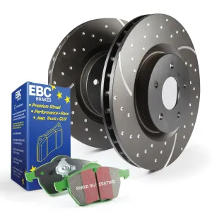 EBC Brakes S10KR1246 S10 Kits Greenstuff 2000 and GD Rotors