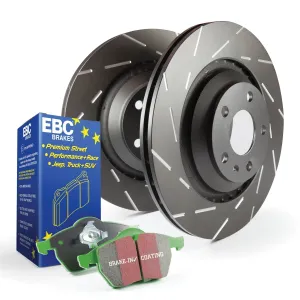 EBC Brakes S2KF1427 S2 Kits Greenstuff 2000 and USR Rotors;