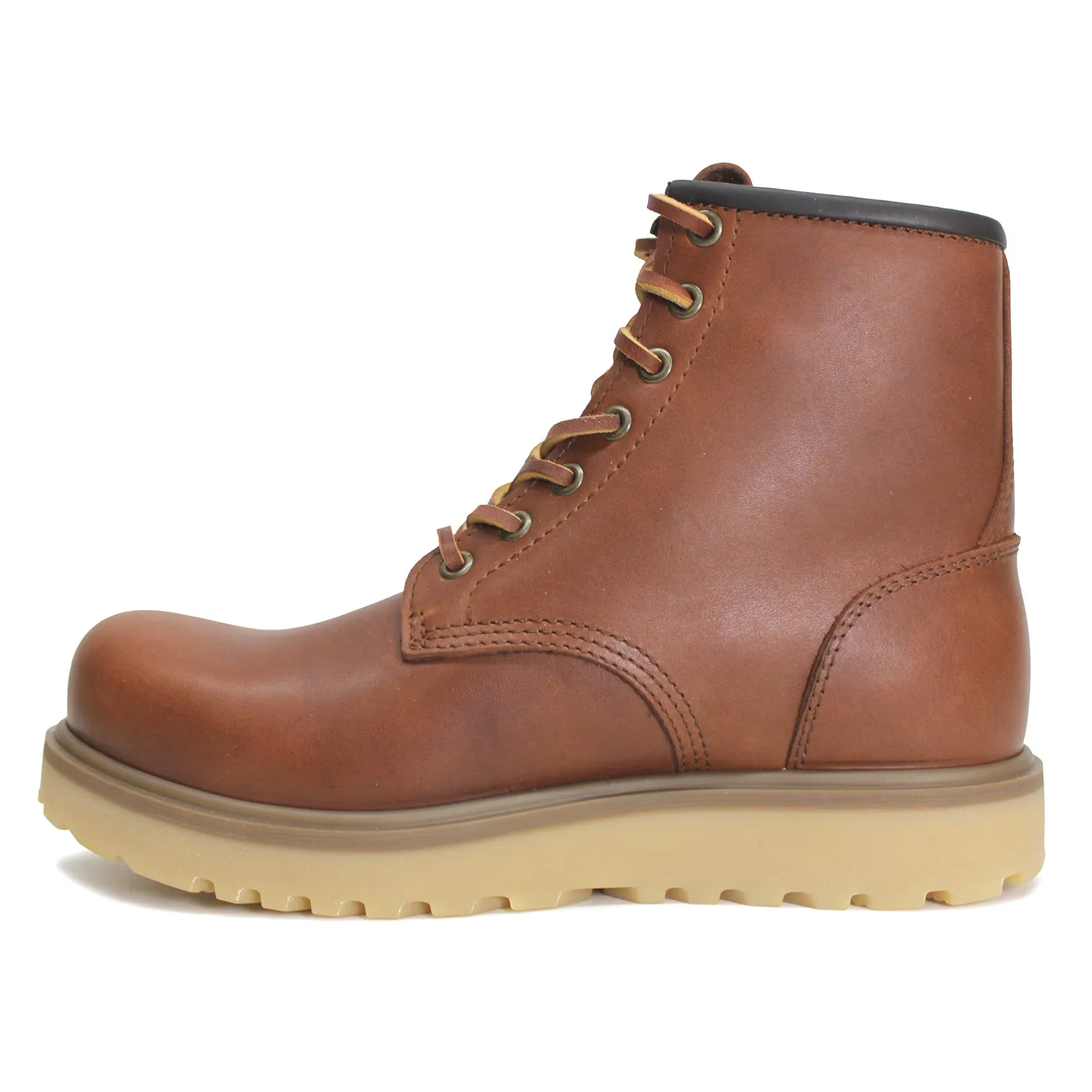 Ecco Staker Full Grain Leather Men's Ankle Platform Boots
