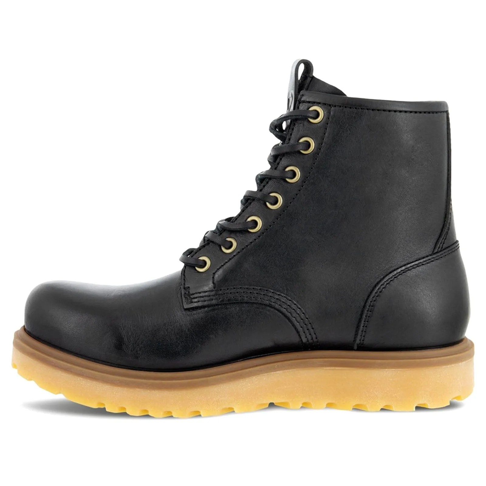 Ecco Staker Full Grain Leather Men's Ankle Platform Boots