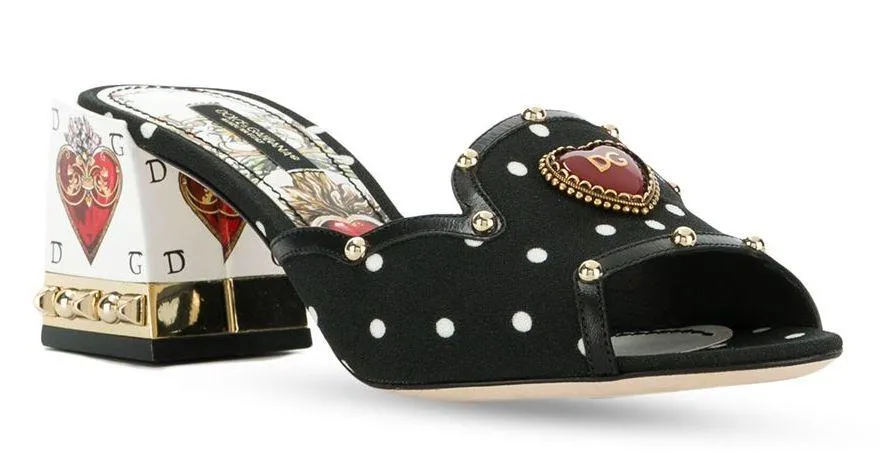 Embellished Mules