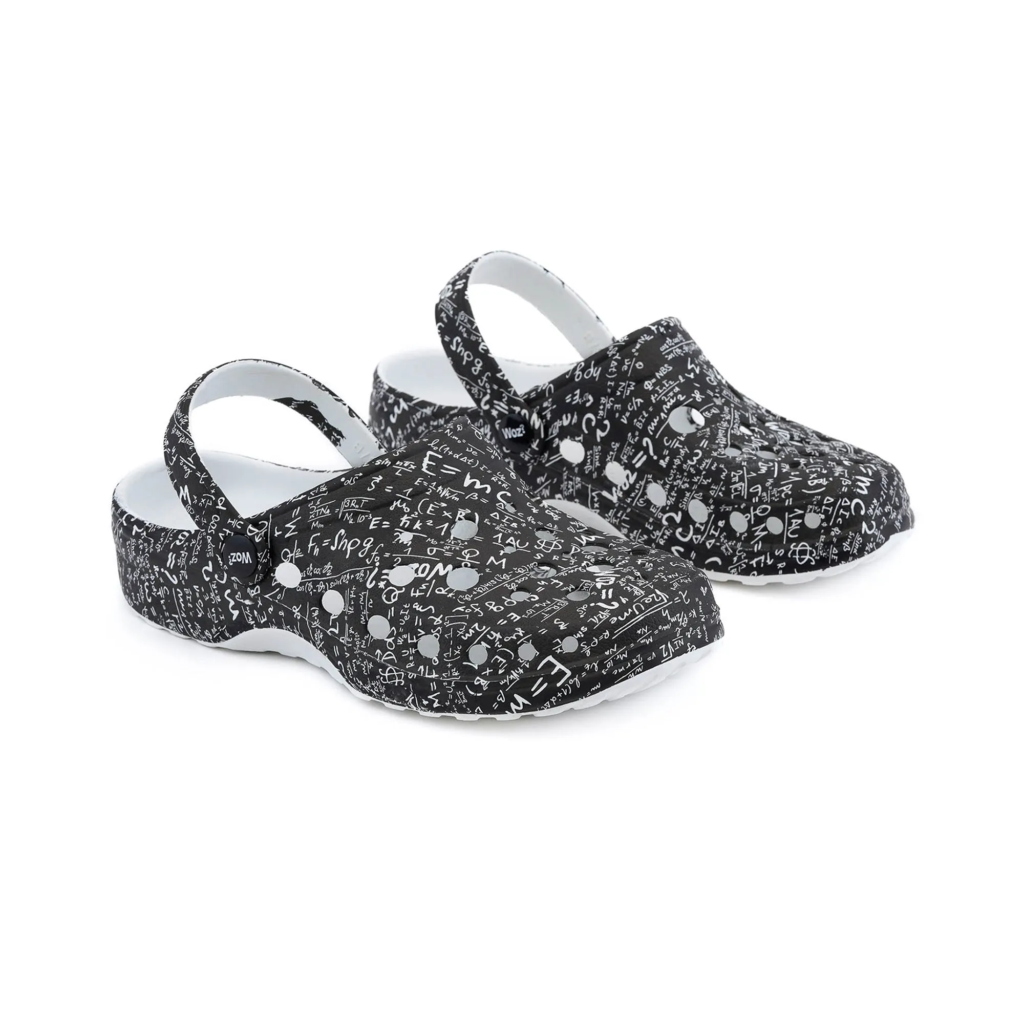 E=MC² Black Clogs